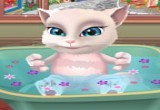 لعبة استحمام القطة كيتي2017
