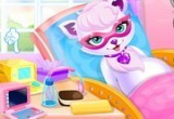 لعبة القطة ومشاكل مرض الإنفلونزا 2017