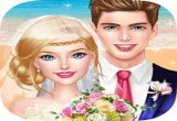 لعبة تلبيس العرسان يوم الزفاف الرومنسي 2017