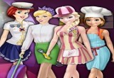 لعبة خياطة ملابس الأميرات الخمسه 2018